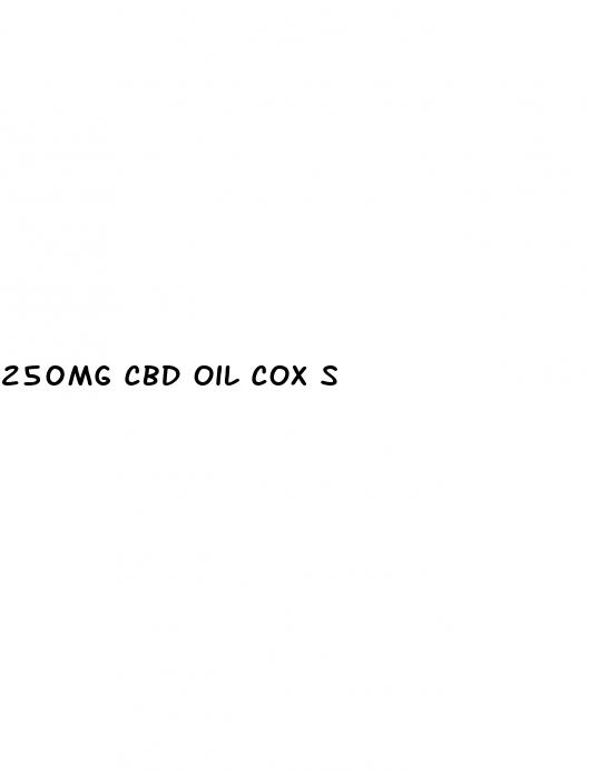 250mg cbd oil cox s