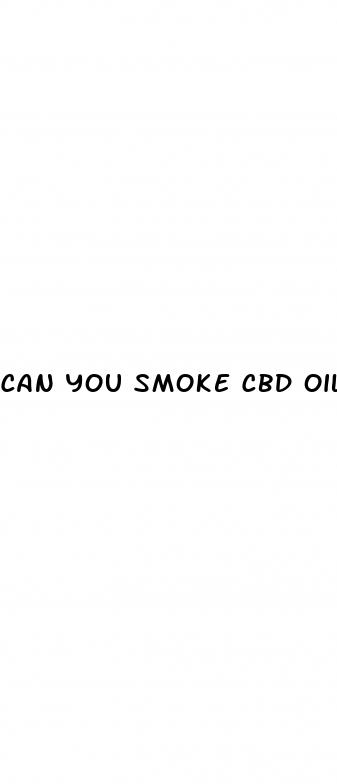 can you smoke cbd oil for pain