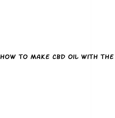 how to make cbd oil with the magical butter machine