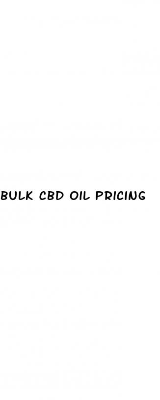 bulk cbd oil pricing