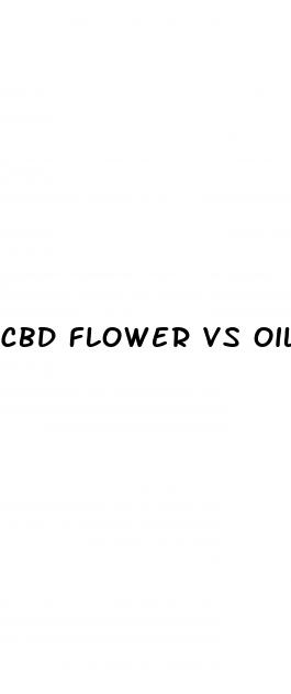 cbd flower vs oil