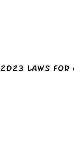 2023 laws for cbd oil