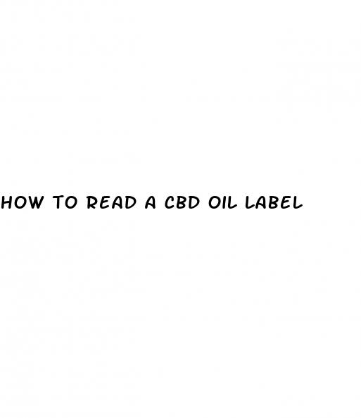 how to read a cbd oil label