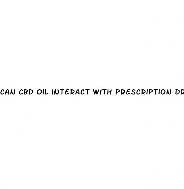 can cbd oil interact with prescription drugs