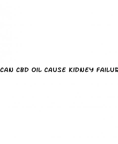 can cbd oil cause kidney failure in dogs