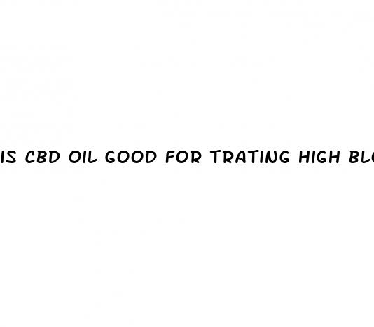 is cbd oil good for trating high blood pressure