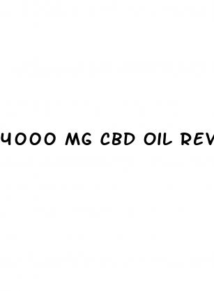 4000 mg cbd oil review