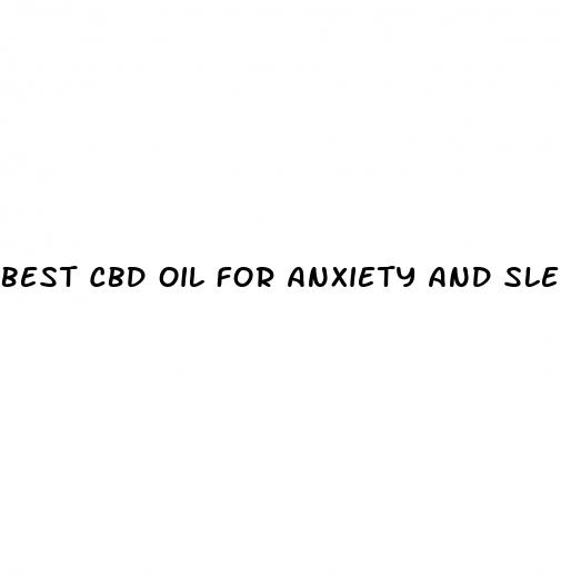 best cbd oil for anxiety and sleep usa