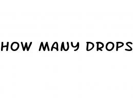 how many drops are in a cbd oil dropper
