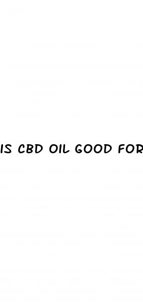is cbd oil good for erection