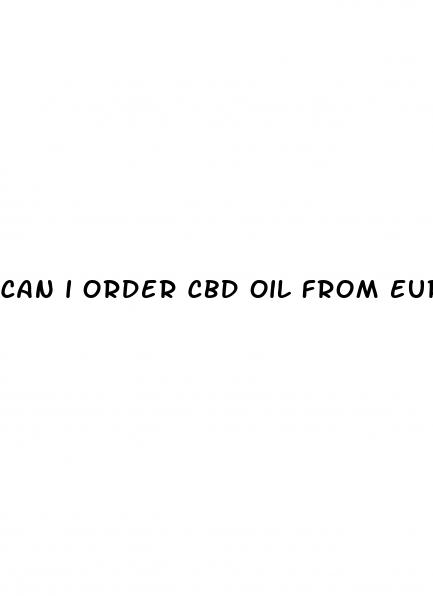 can i order cbd oil from europe