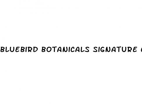 bluebird botanicals signature cbd oil