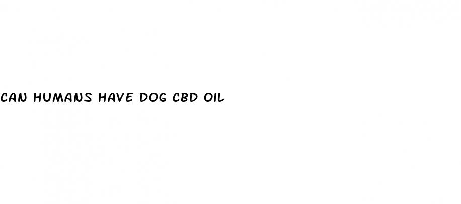 can humans have dog cbd oil