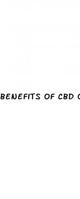 benefits of cbd oil for gout