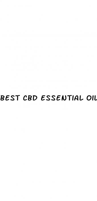 best cbd essential oils