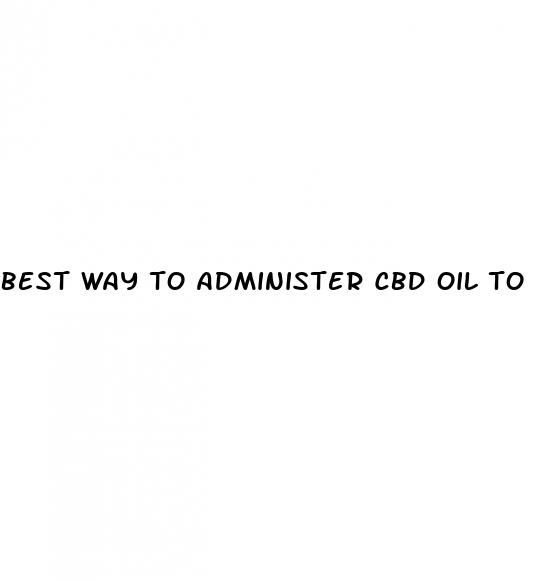 best way to administer cbd oil to dogs
