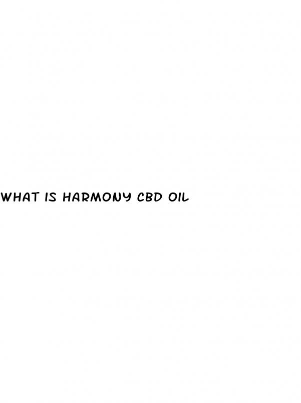 what is harmony cbd oil