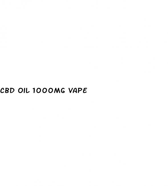 cbd oil 1000mg vape