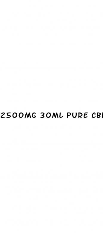 2500mg 30ml pure cbd oil thc free tincture