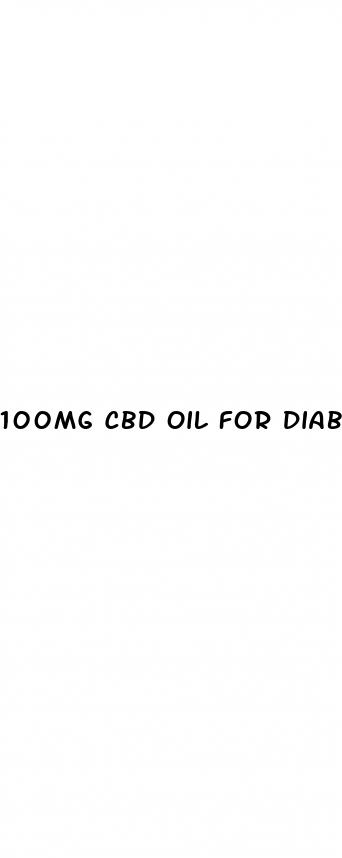100mg cbd oil for diabetics