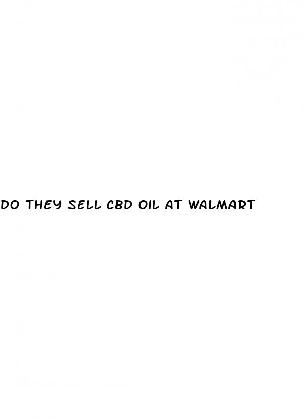 do they sell cbd oil at walmart