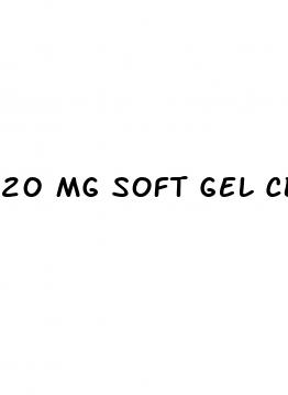 20 mg soft gel cbd oil tablets
