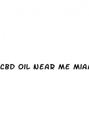 cbd oil near me miami