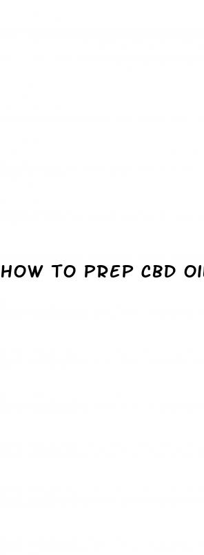 how to prep cbd oil for cooking