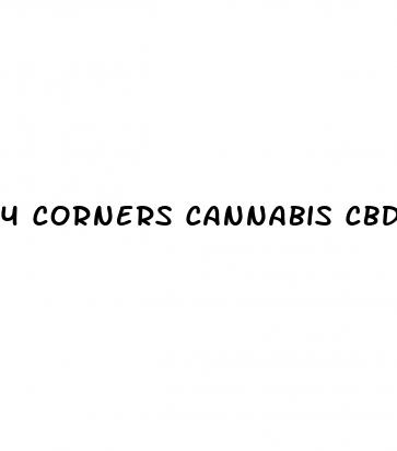 4 corners cannabis cbd vape oil