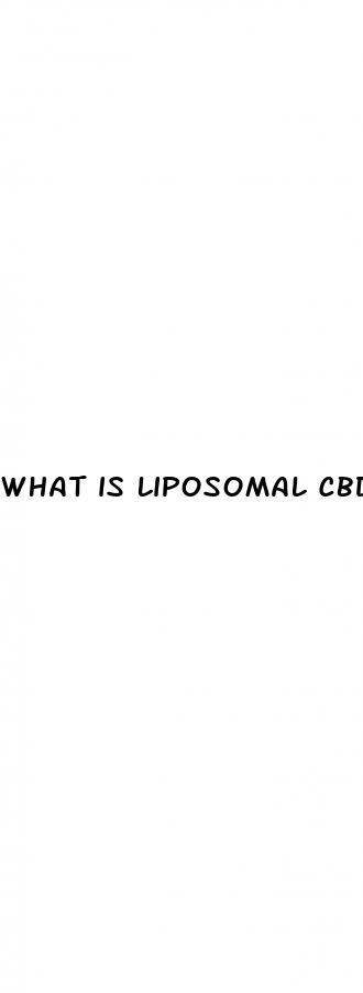 what is liposomal cbd spray