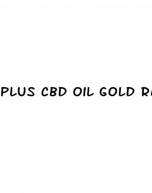 plus cbd oil gold review