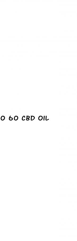 0 60 cbd oil