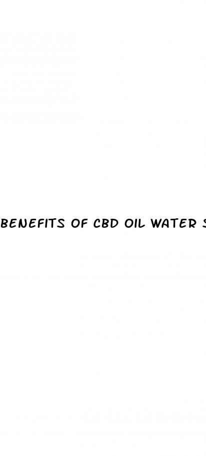 benefits of cbd oil water soluble