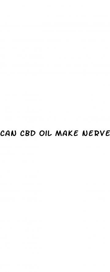 can cbd oil make nerve pain worse