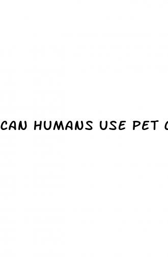 can humans use pet cbd oil