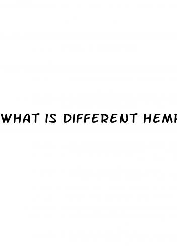 what is different hemp oil and cbd