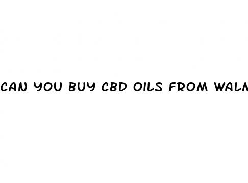 can you buy cbd oils from walmart