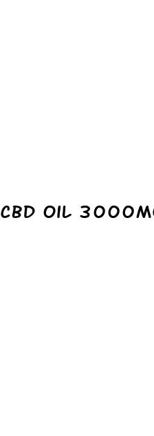 cbd oil 3000mg how to use