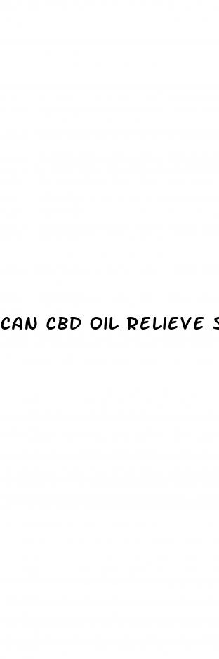 can cbd oil relieve severe pain