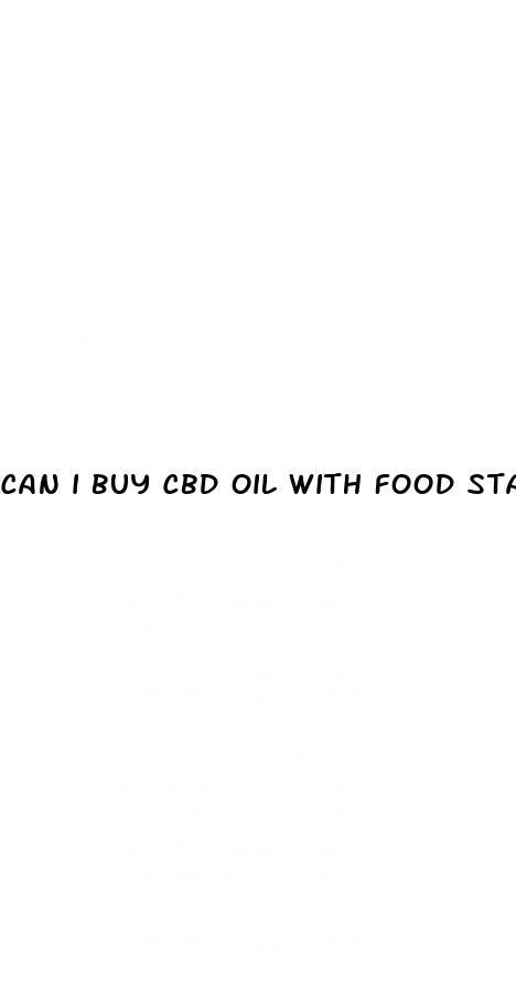 can i buy cbd oil with food stamps