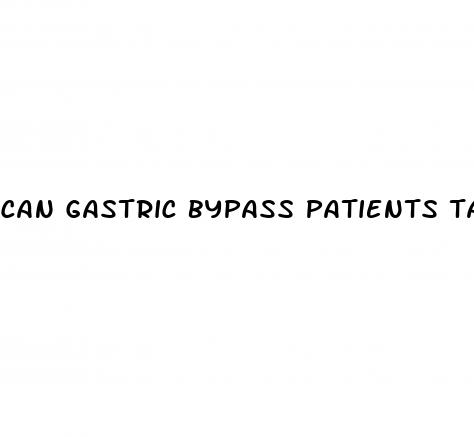 can gastric bypass patients take cbd oil