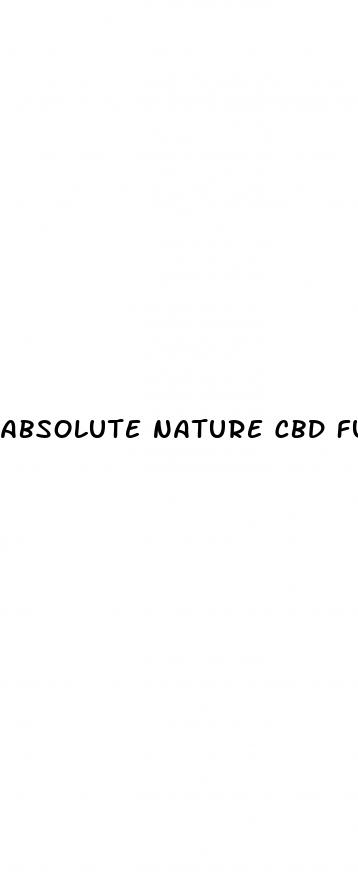 absolute nature cbd full spectrum cbd oil drops