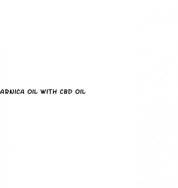 arnica oil with cbd oil