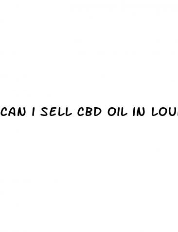 can i sell cbd oil in louisiana