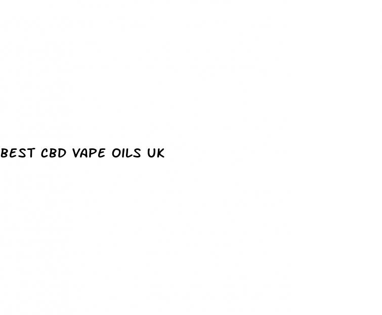 best cbd vape oils uk