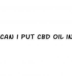 can i put cbd oil in my cats food