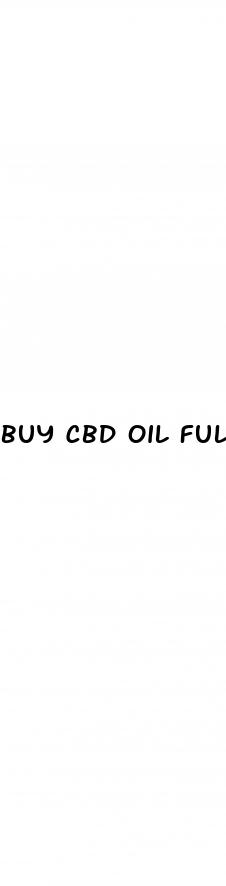 buy cbd oil full spectrum