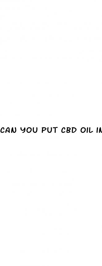 can you put cbd oil in your ears