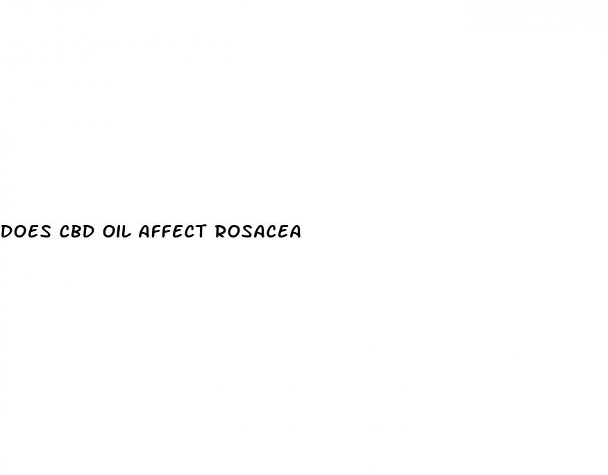 does cbd oil affect rosacea