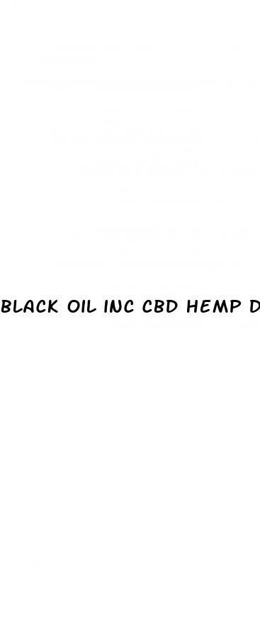 black oil inc cbd hemp dispensary